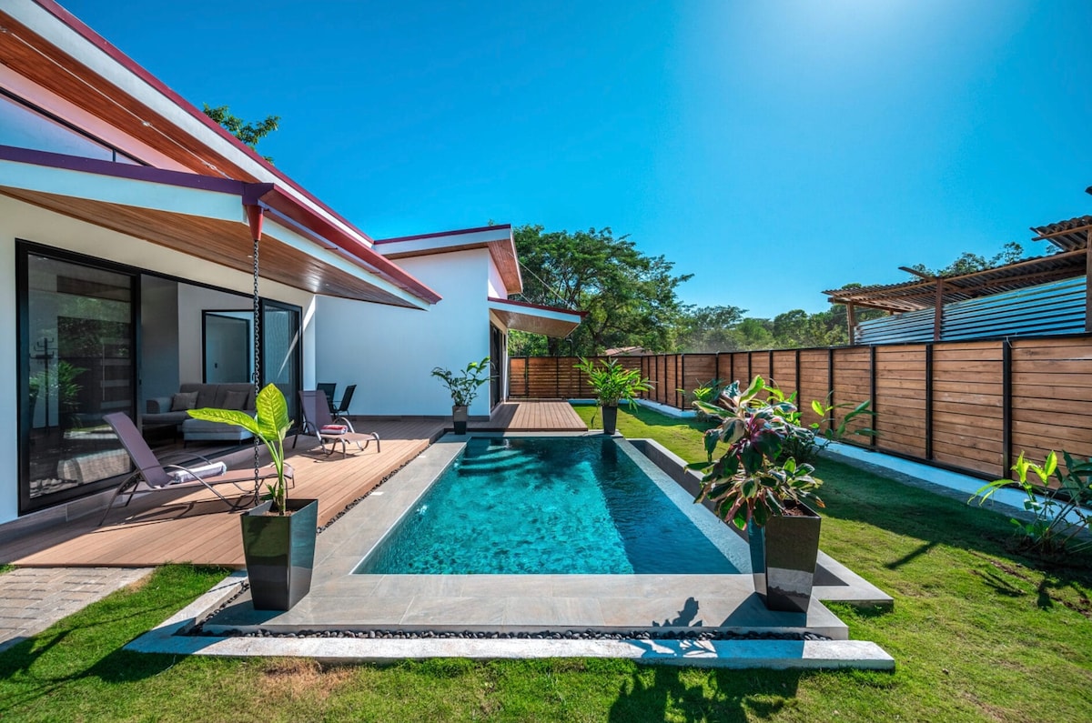 Modern 3 Bd Home in Tamarindo